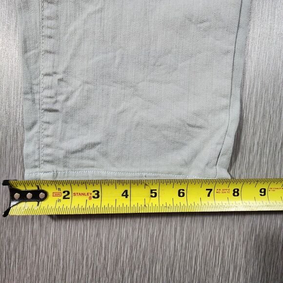 NYDJ Audrey Ankle Jeans Slim Straight Gray High Waisted Lift Tuck Women’s 20W - Picture 13 of 13